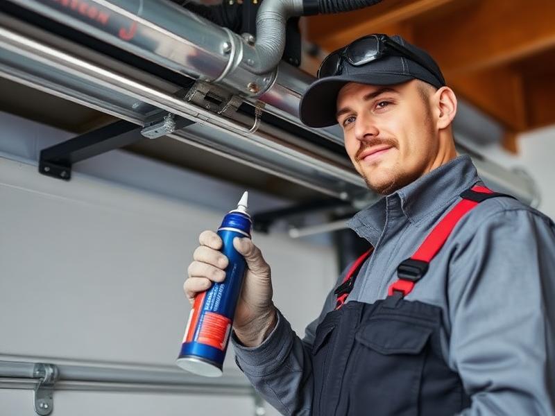 Professional garage door technician providing expert service in Middleburg